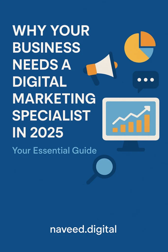why your business digital marketing specialist